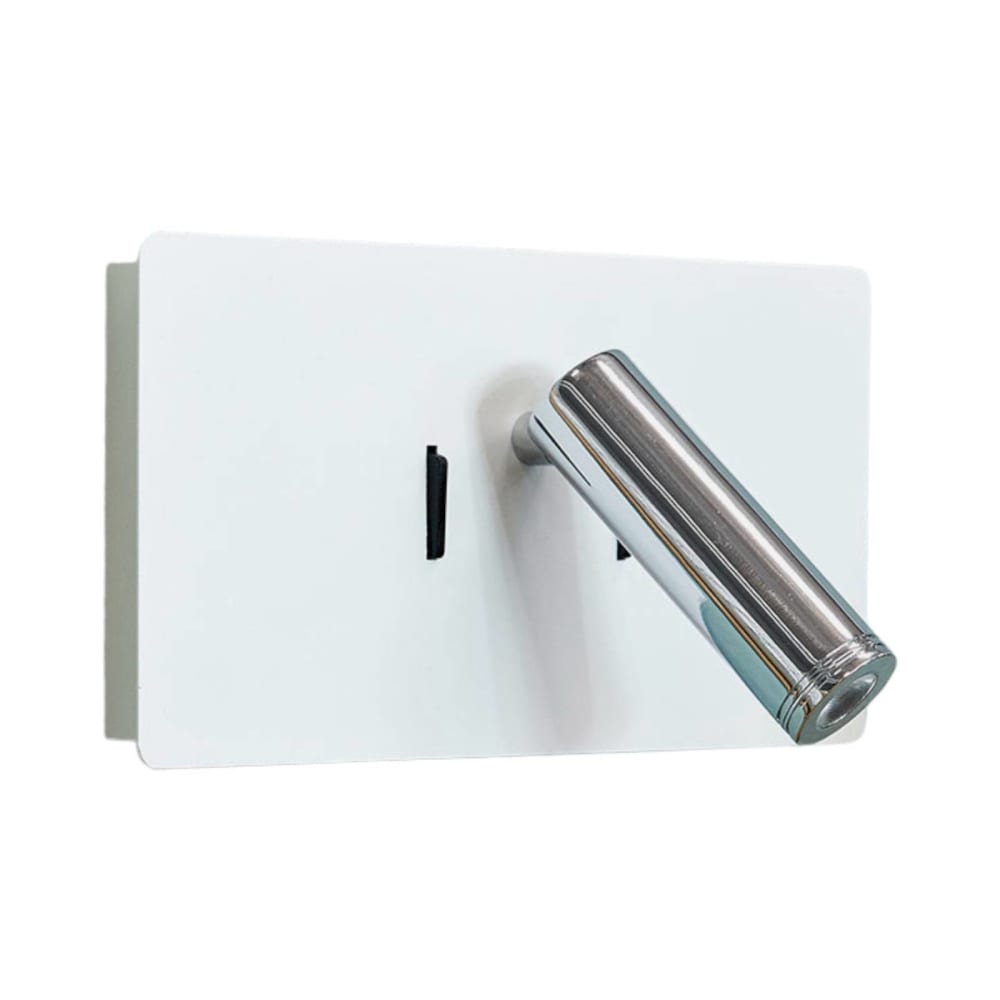 Lucande LED Wandleuchte, Wandlampe Innen aus Metall, weiß style modern - Metall