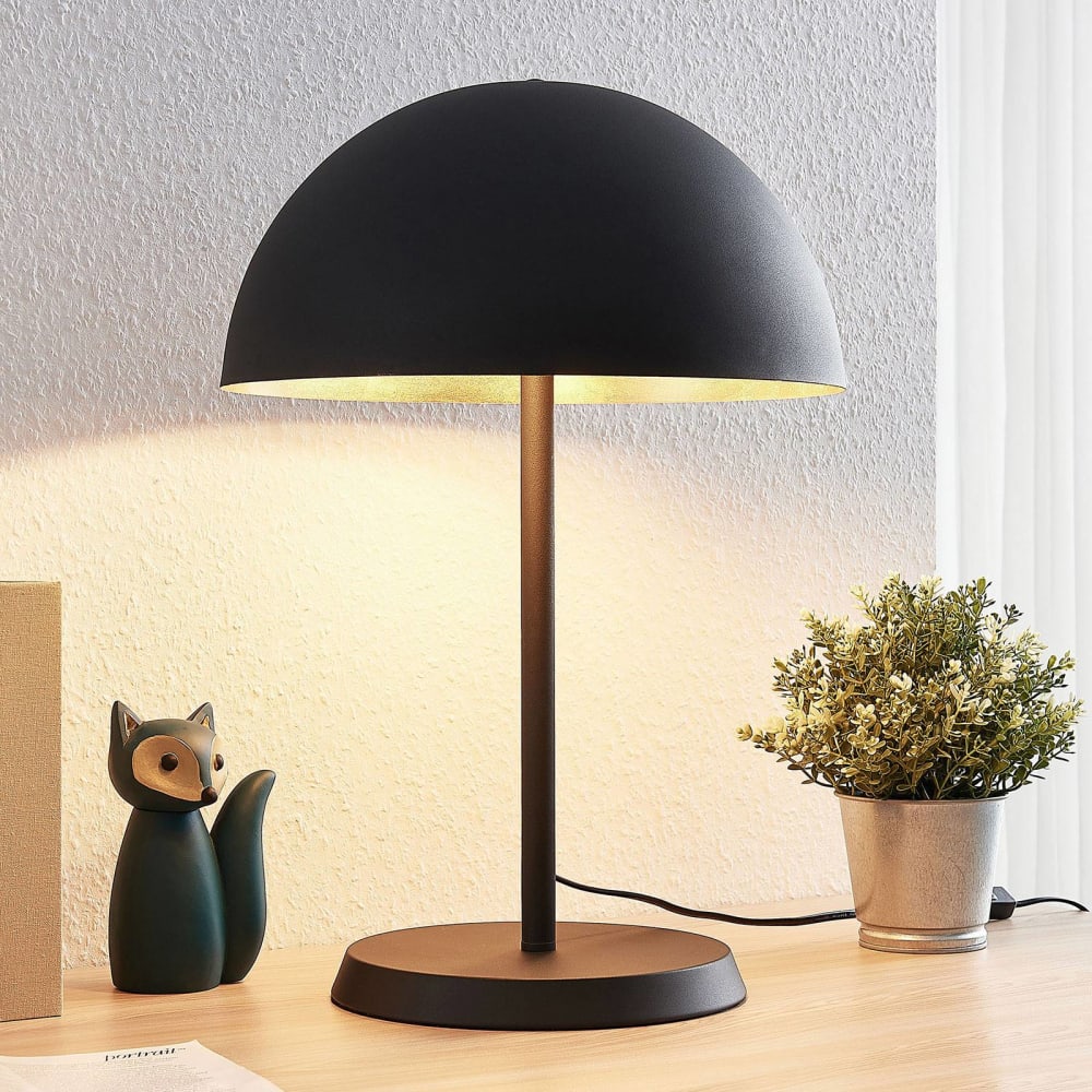 Lampe à poser en métal noir — vue 4