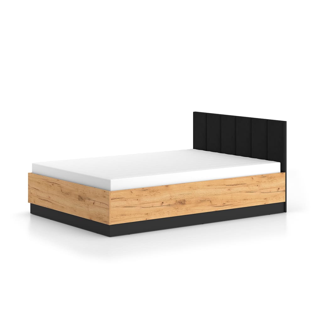 Lit coffre 140x200 sommier - inclus