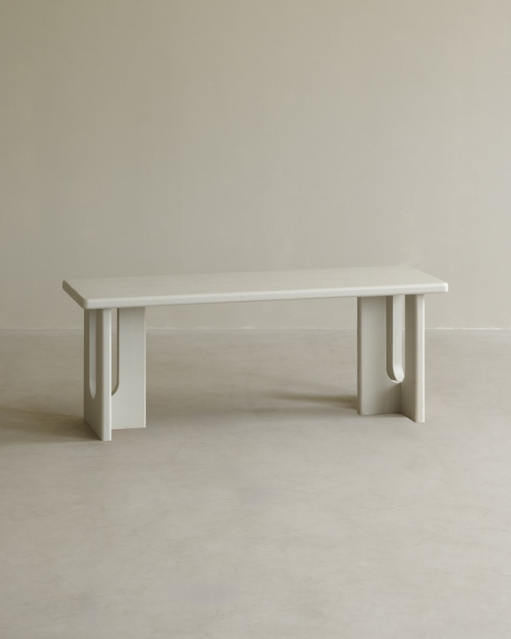 banc en microciment 120x33cm