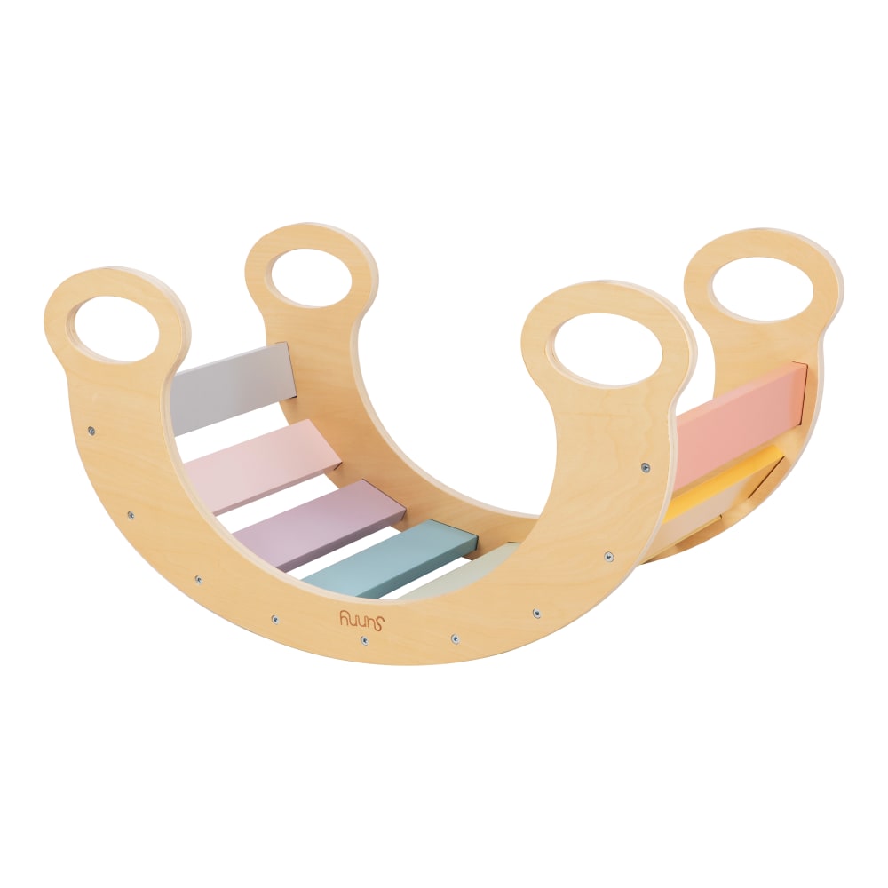 Arche montessori en bois, couleur arc-en-ciel (Sunny) - Image 1