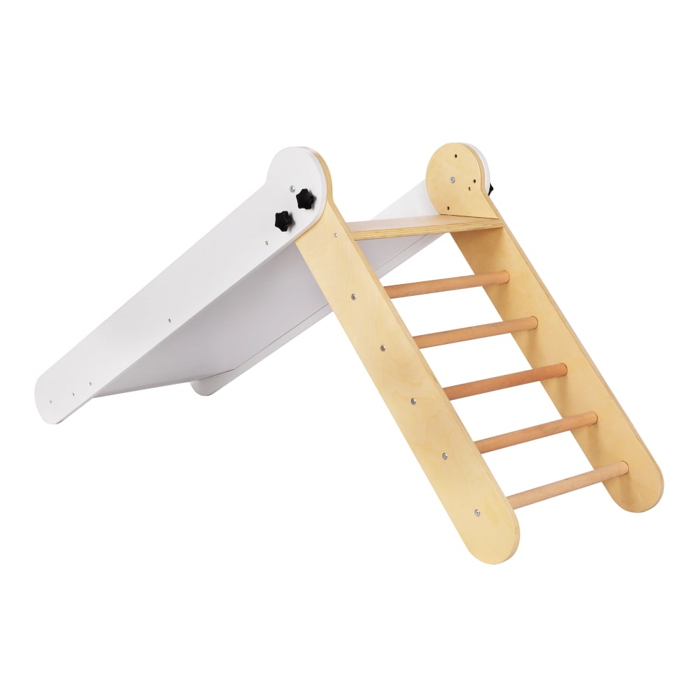Toboggan pliable en bois - naturel/blanc - Maisons du Monde