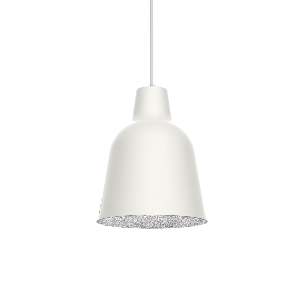 Dong - lampe à suspension en métal argenté bianco e27 Dong - lampe à suspension en métal argenté bianco e27
