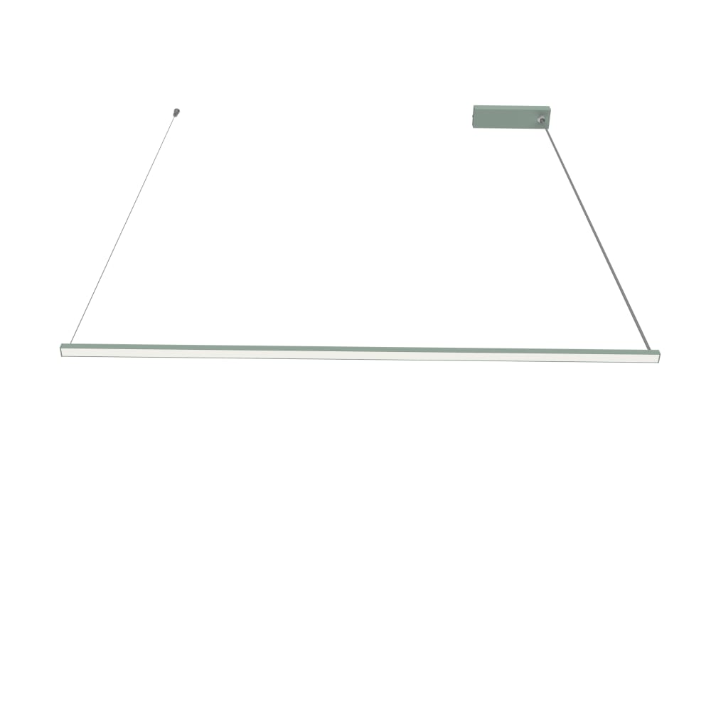 Splint - lampe à suspension en métal vert strip.led — vue 4