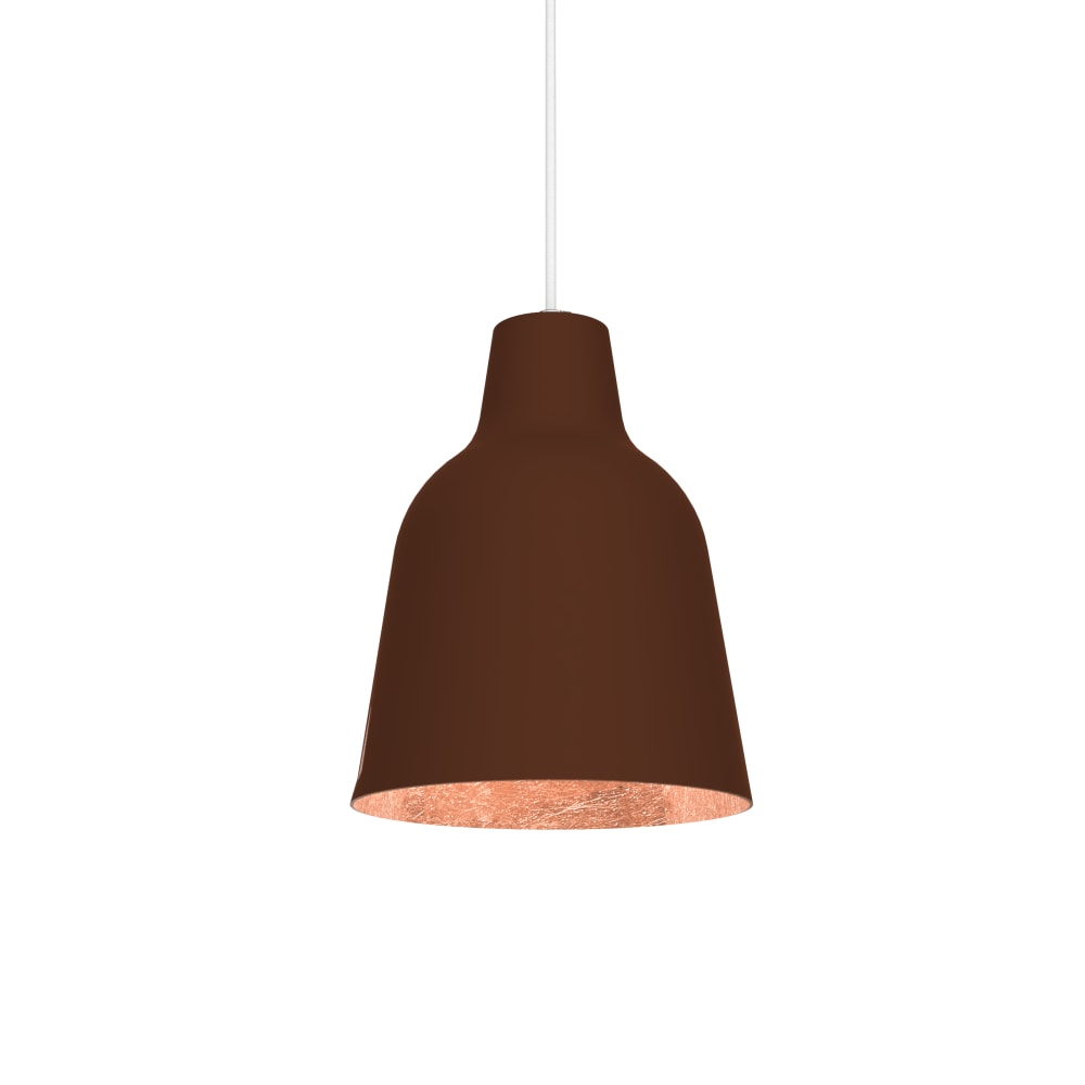 Dong - lampe à suspension en métal cuivre corten e27 Dong - lampe à suspension en métal cuivre corten e27
