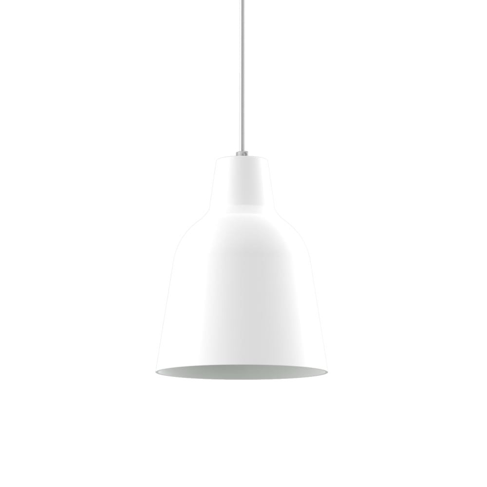 Dong - lampe à suspension en métal blanc e27 Dong - lampe à suspension en métal blanc e27