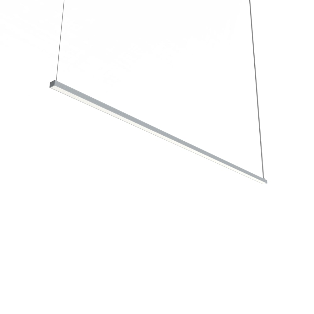 Splint - lampe à suspension en métal gris strip.led