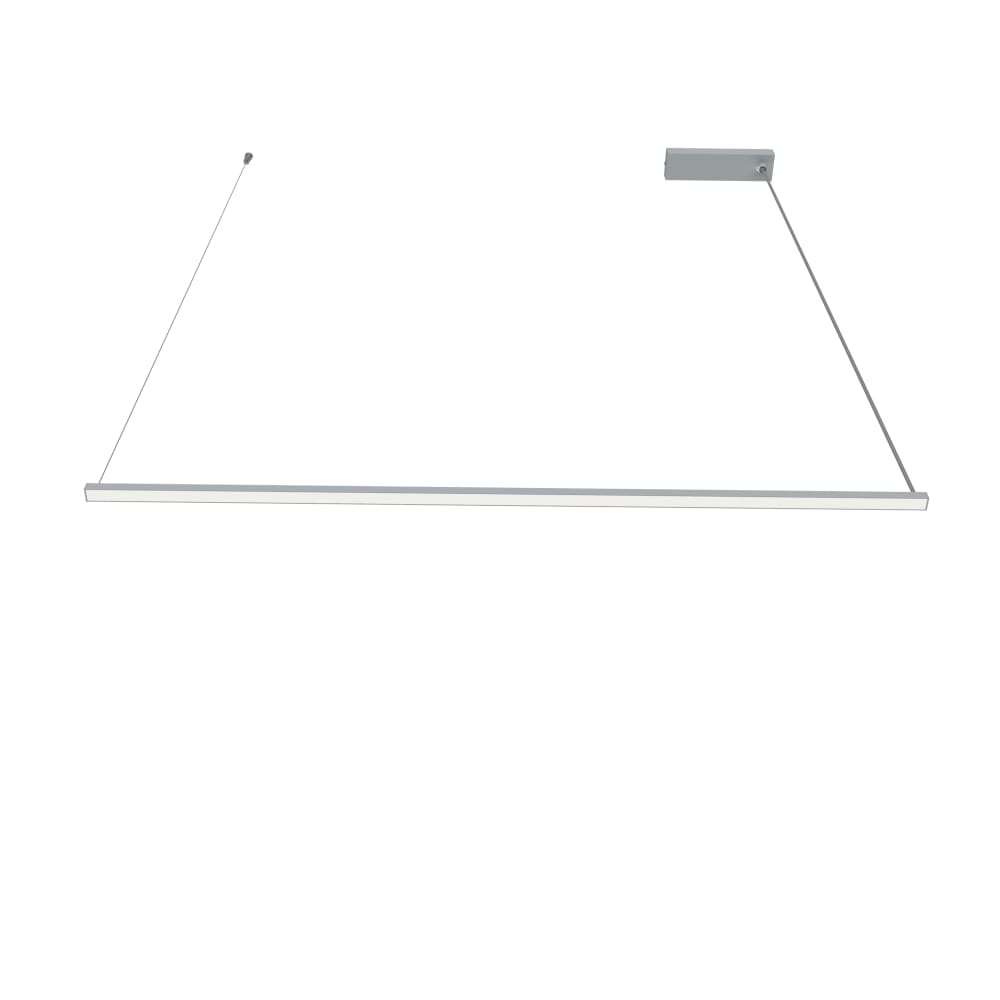 Splint - lampe à suspension en métal gris strip.led — vue 4