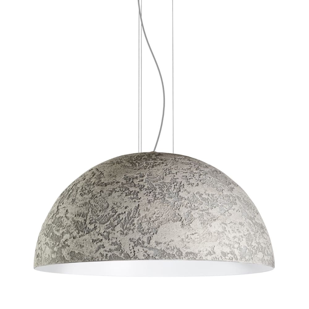 Suspension en métal ciment E27