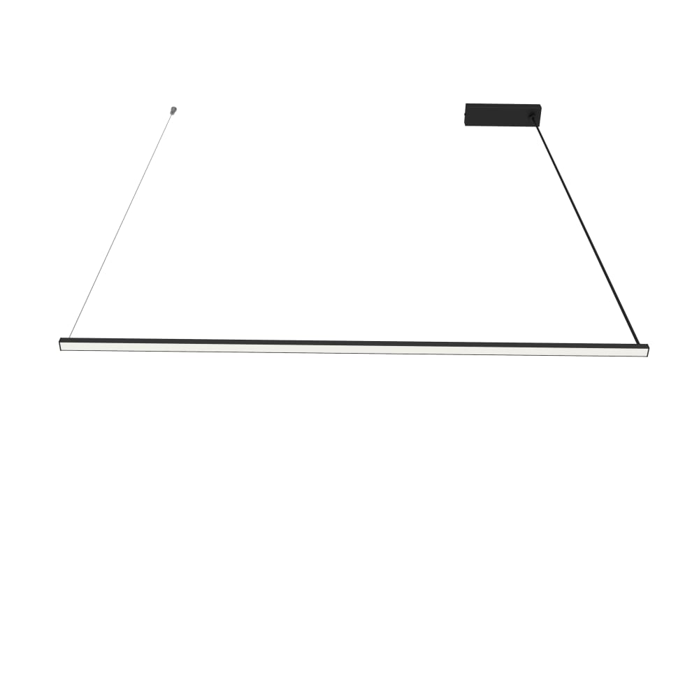 Splint - lampe à suspension en métal noir strip.led — vue 4
