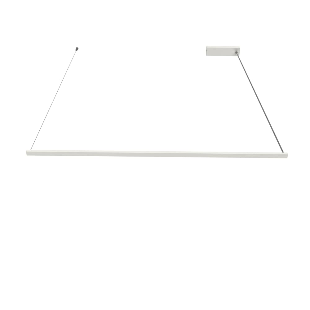Splint - lampe à suspension en métal blanc strip.led — vue 4