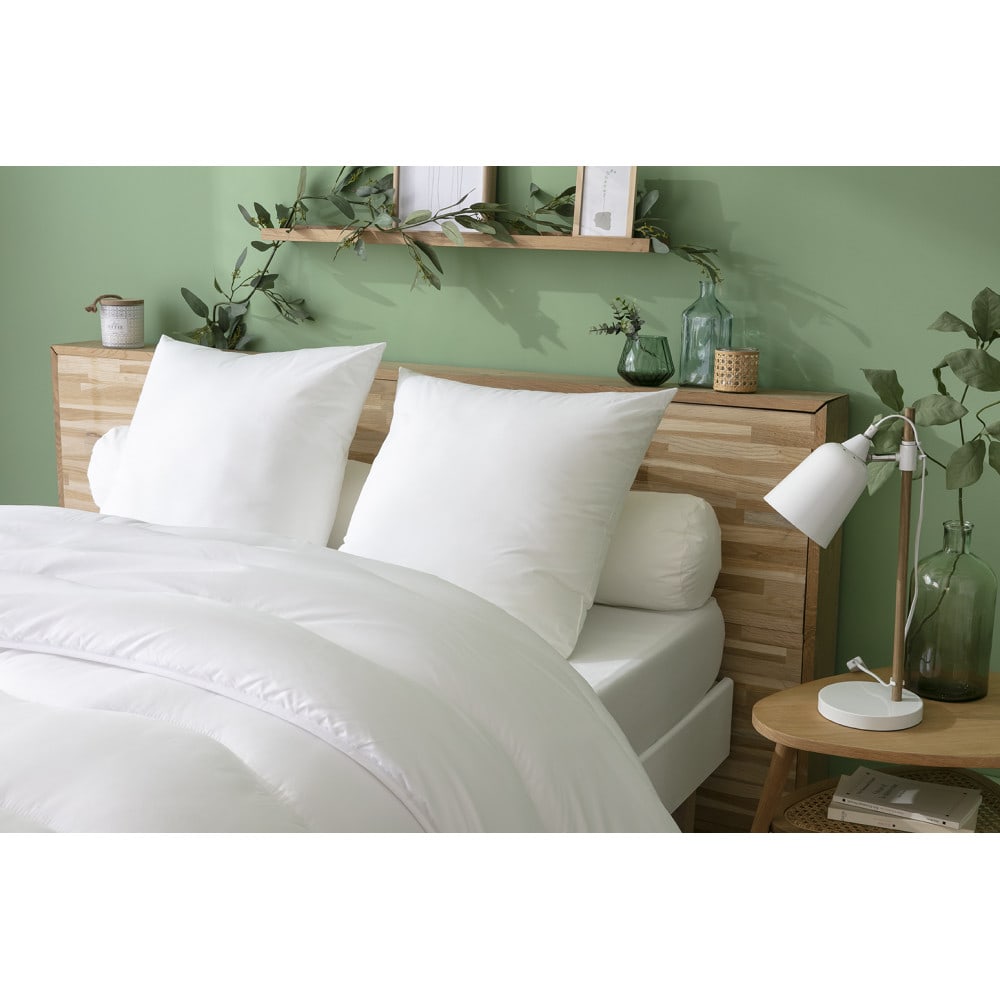 Abeil Traversin 160 cm coton moelleux blanc Certifié Oeko-Tex