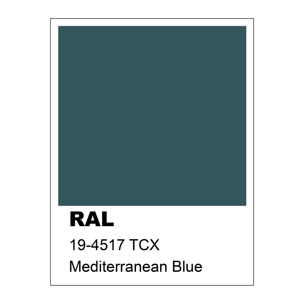 Dong - lampe à suspension en métal bleu e27 — vue 4