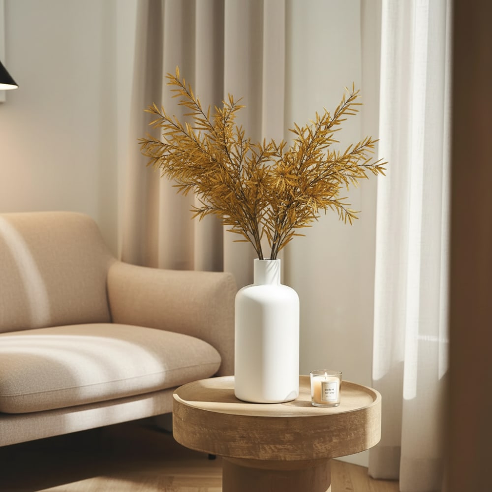 Feuillage d'haricots artificiel jaune h114 - Maisons du Monde