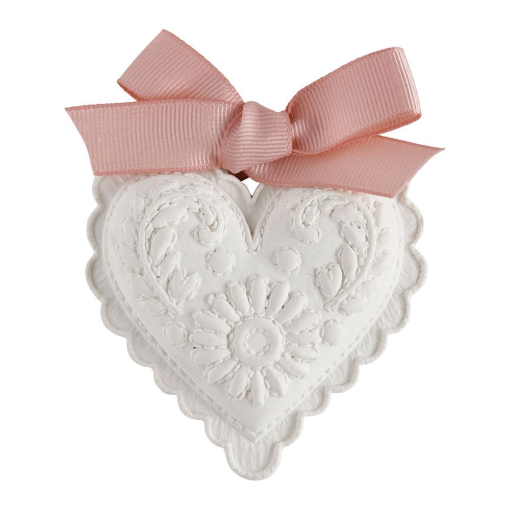Décor parfumé cœur boutis grand modèle
