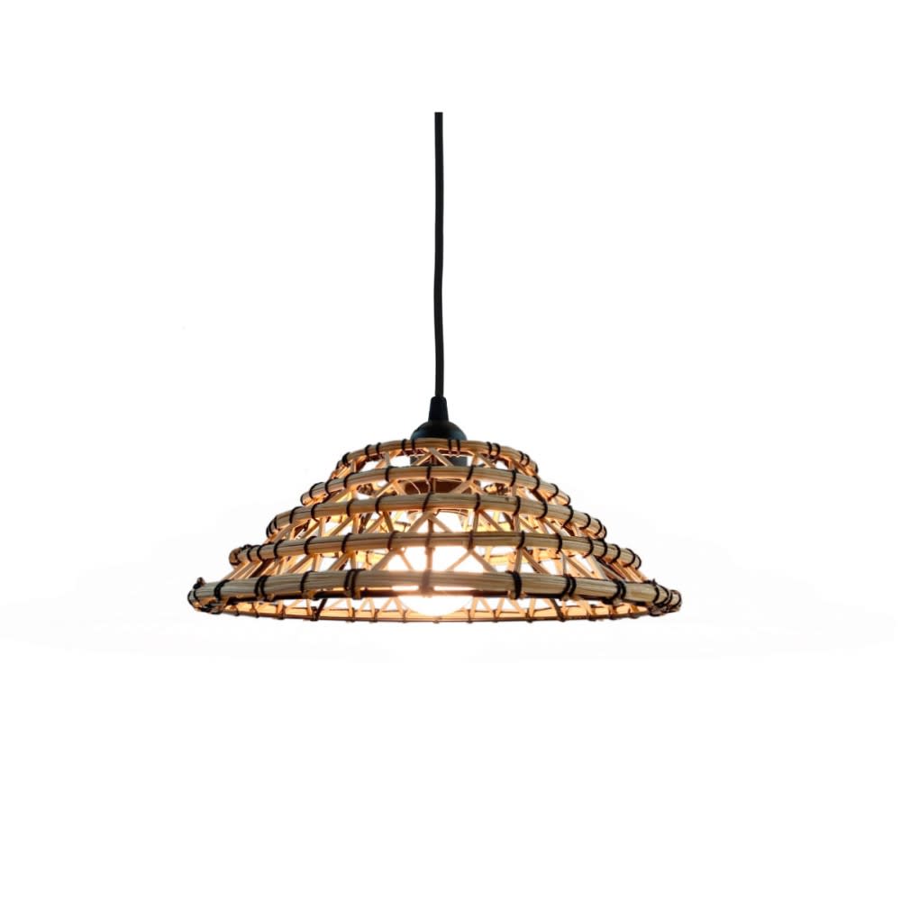 Suspension en fibre de palmier D.30cm