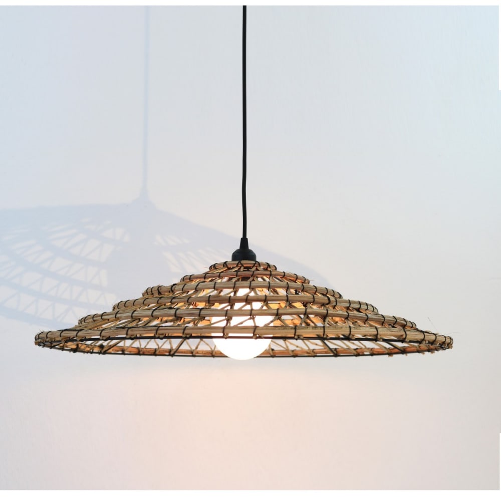 Suspension en fibre de palmier d.60cm — vue 4