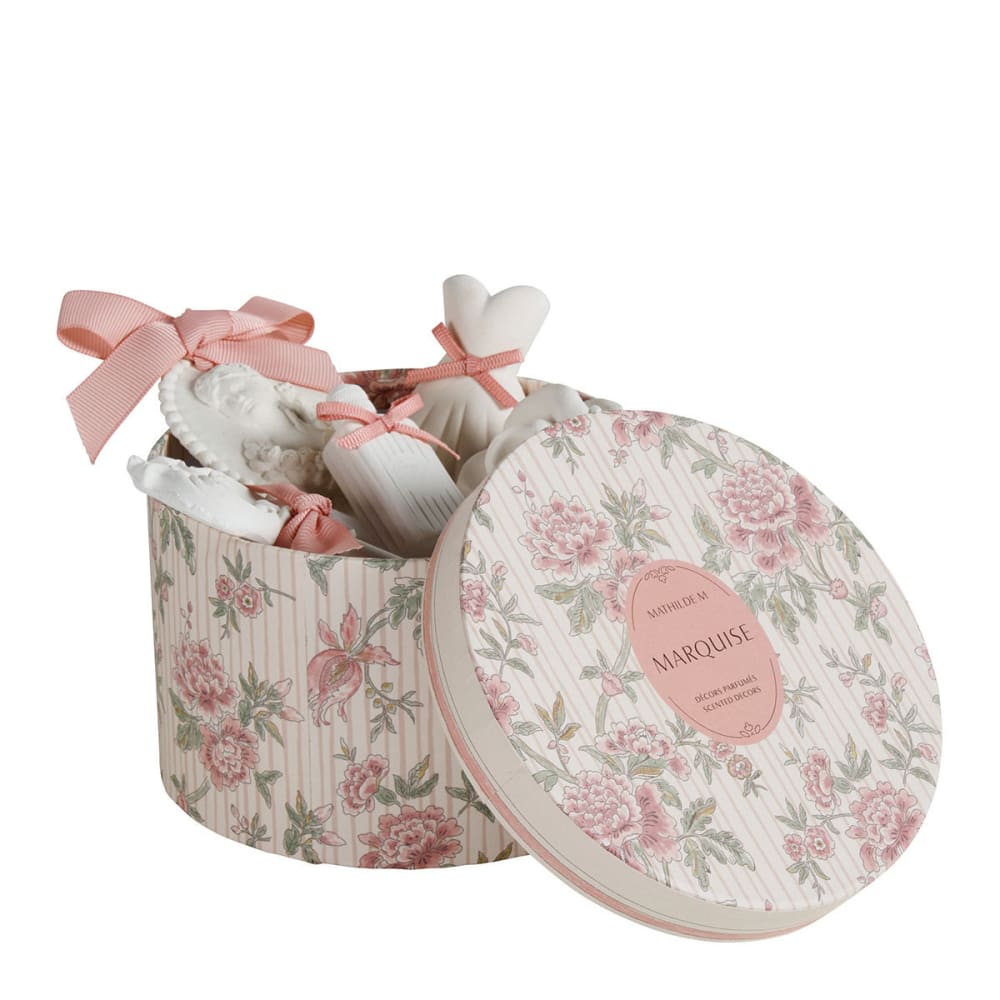 Mathilde M Coffret de 5 décors parfumés Blanc Porcelaine