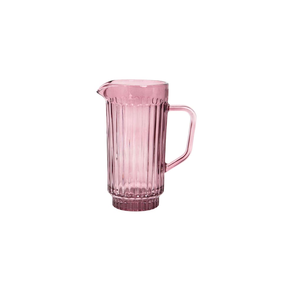 Carafe rose en verre 110cl Carafe rose en verre 110cl