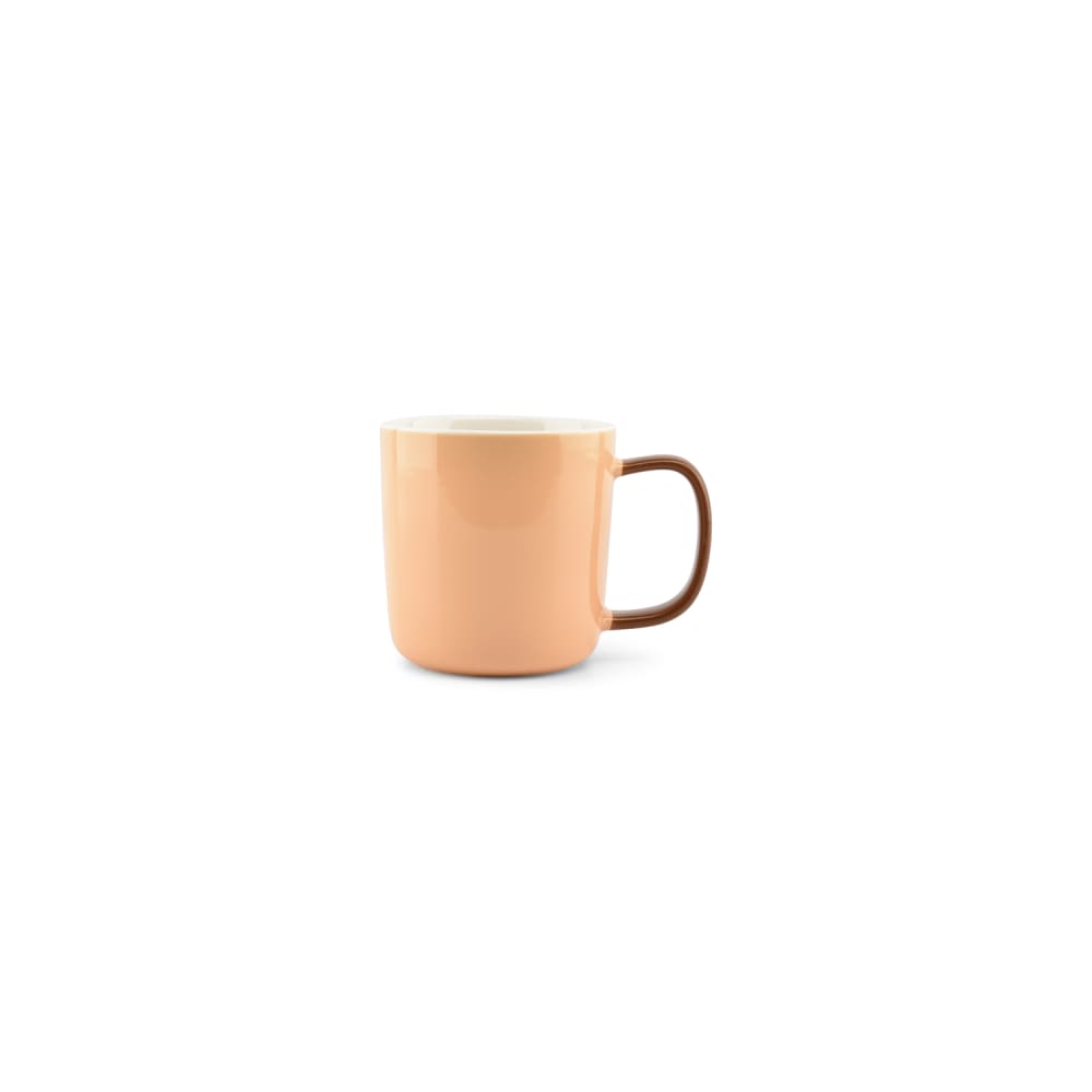 Tasse orange en porcelaine 37cl Tasse orange en porcelaine 37cl