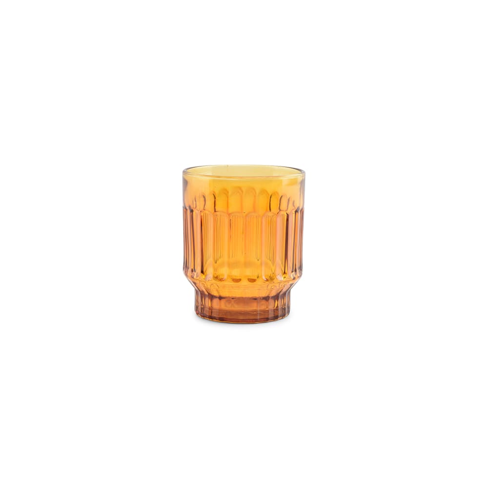 Lot de 4 verre à boire marron en verre 30cl Lot de 4 verre à boire marron en verre 30cl