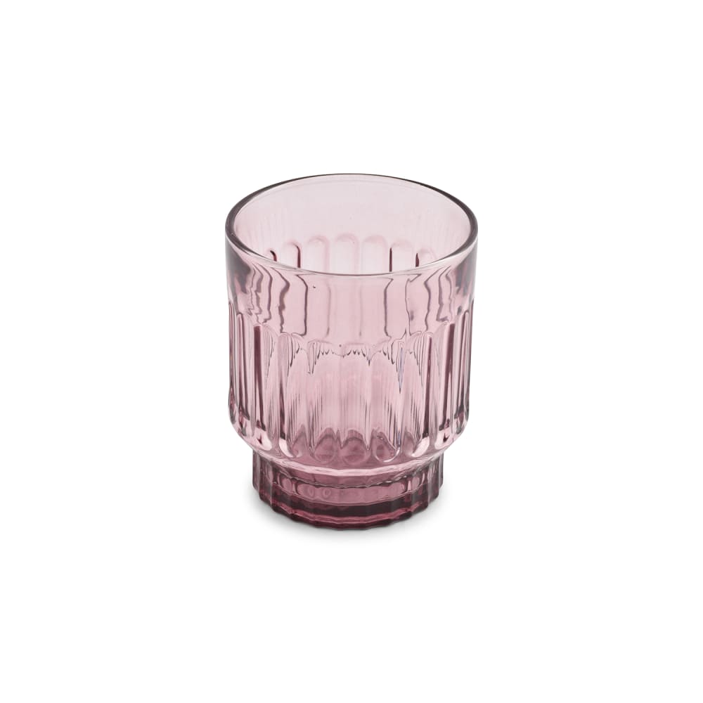 Lot de 4 verre à boire rose en verre 30cl - Maisons du Monde