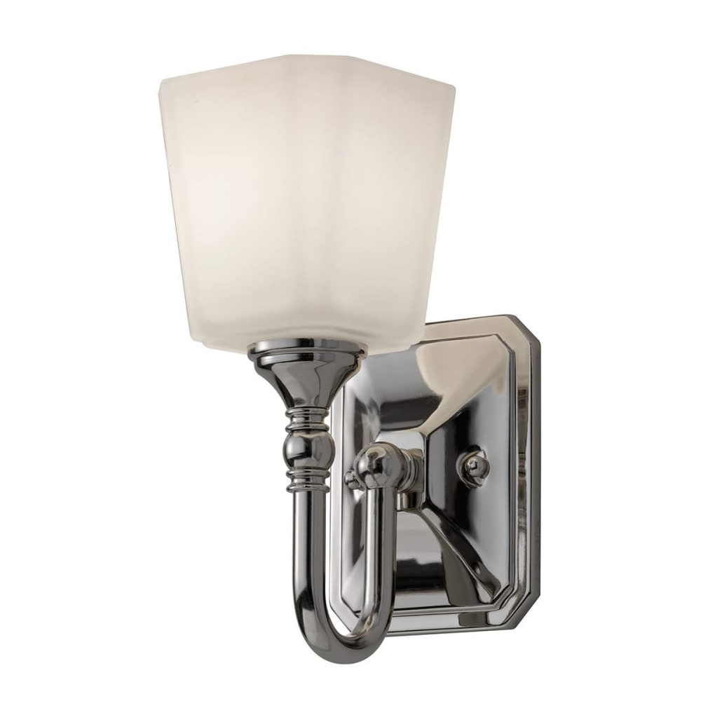 ELSTEAD LIGHTING Außenwandleuchte im klassischen Stil aus Chrom mit Glasschirm style vintage Silber Metall