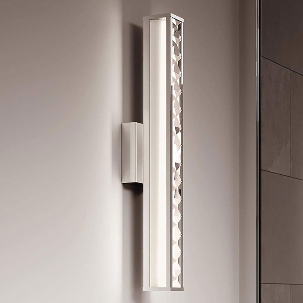 Applique murale en métal chrome poli - Maisons du Monde