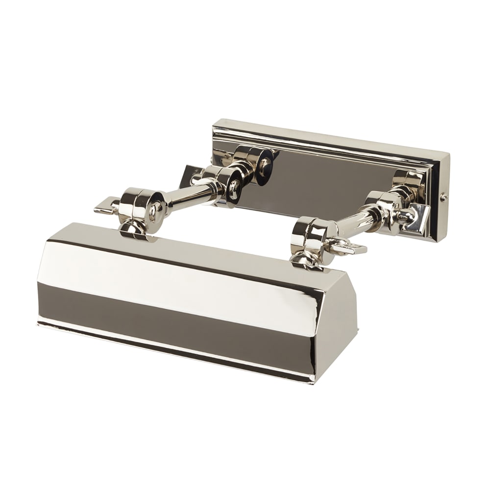 Applique pour tableau en métal nickel poli