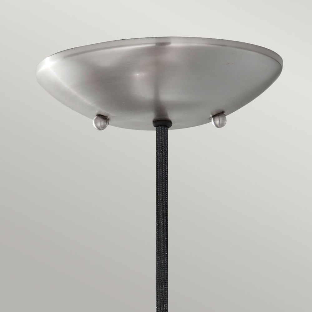 Suspension en métal étiré acier brossé — vue 3