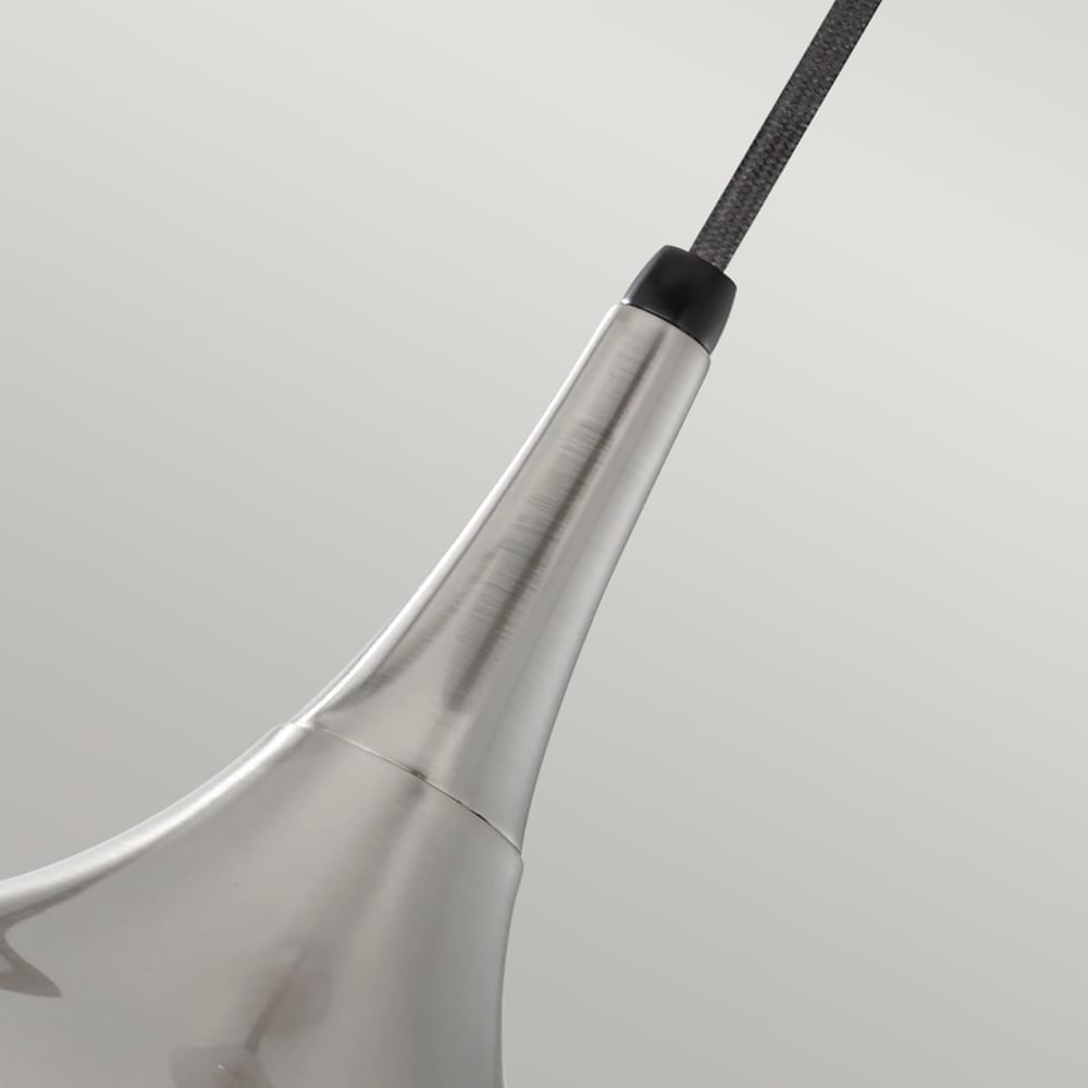 Suspension en métal étiré acier brossé — vue 4