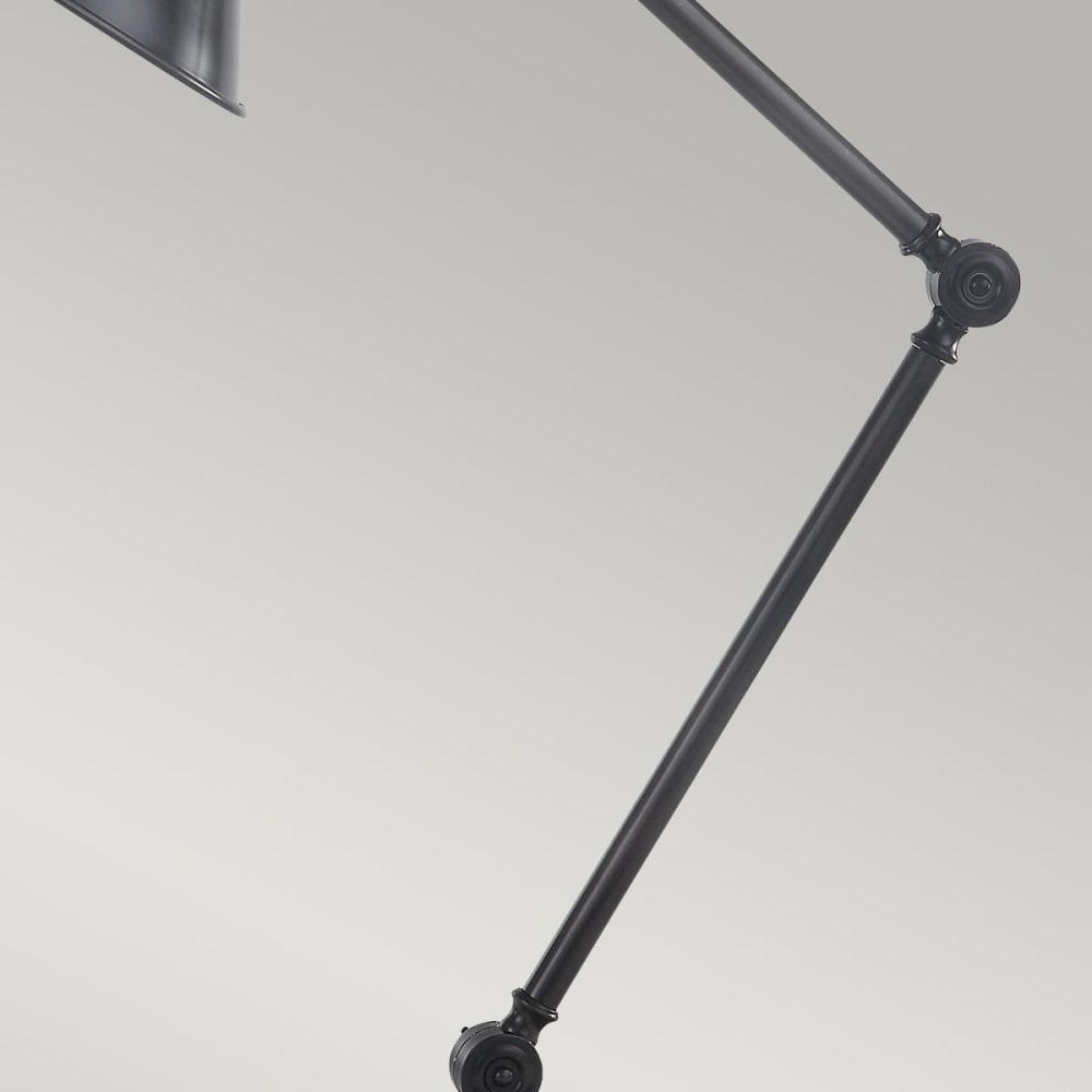Lampe à poser en métal noir H: 66cm — vue 4