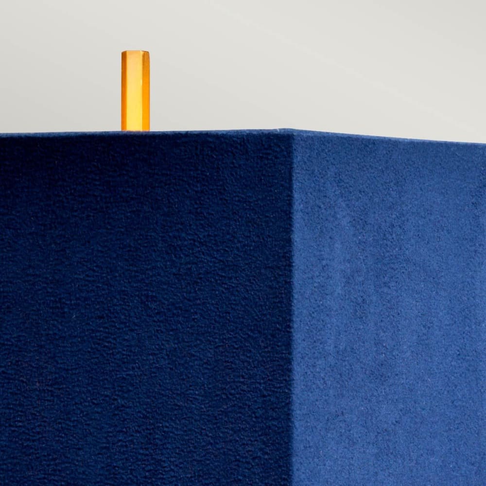 Lampe de table en métal laiton brossé H:87cm — vue 4