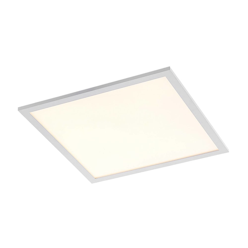 Lindby LED Deckenleuchte (LED Panel) aus Aluminium, weiß style modern - Aluminium
