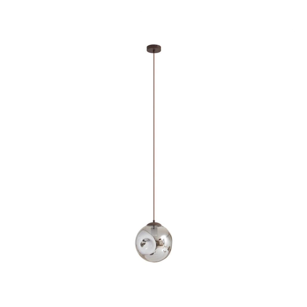 Lindby Pendelleuchte aus Glas, grau style modern - Glas