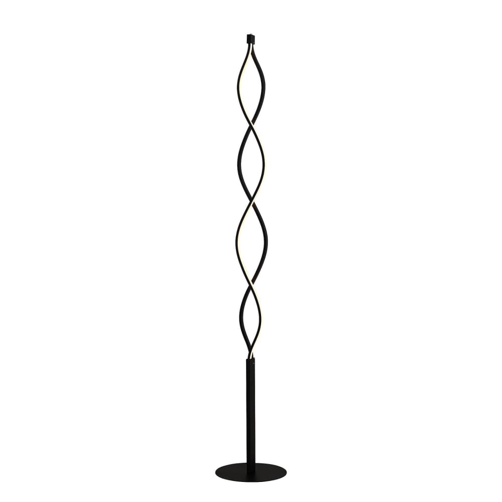 Lindby LED Stehlampe aus Metall, schwarz style modern - Metall