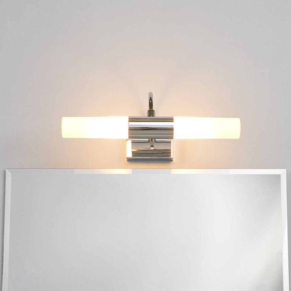 Wandleuchte, Wandlampe Bad aus Metall, chrom - Maisons Du Monde