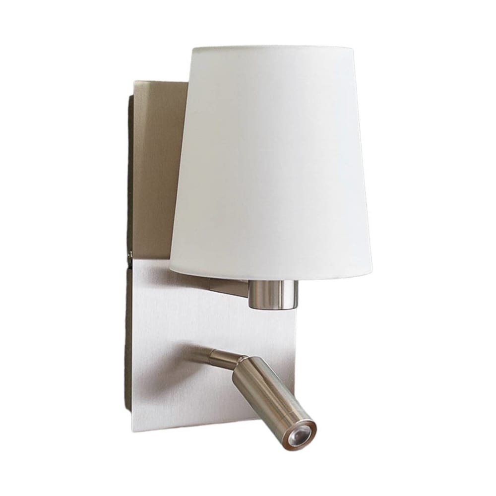 Lindby Wandleuchte, Wandlampe Innen aus Textil, grau style modern - Stoff