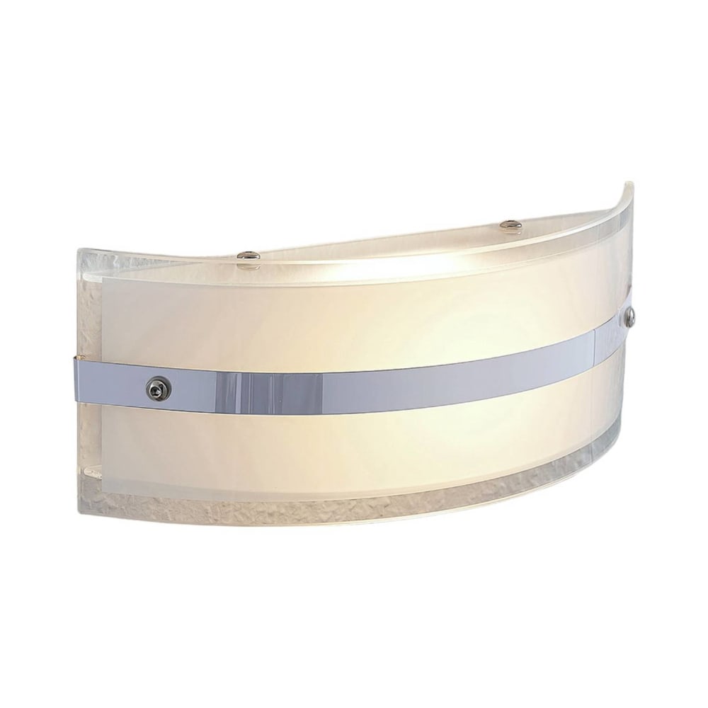 Lindby LED Wandleuchte, Wandlampe Innen aus Glas, weiß style modern - Glas