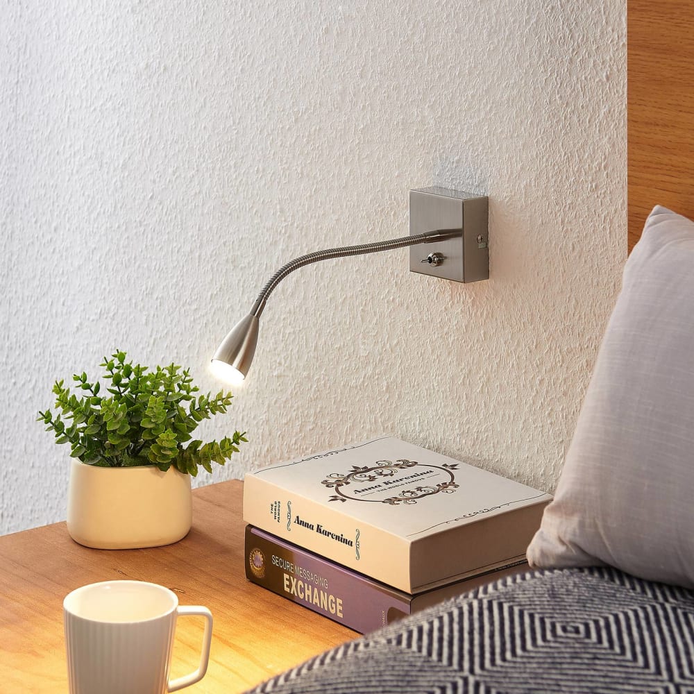Applique murale led en métal gris - Maisons du Monde