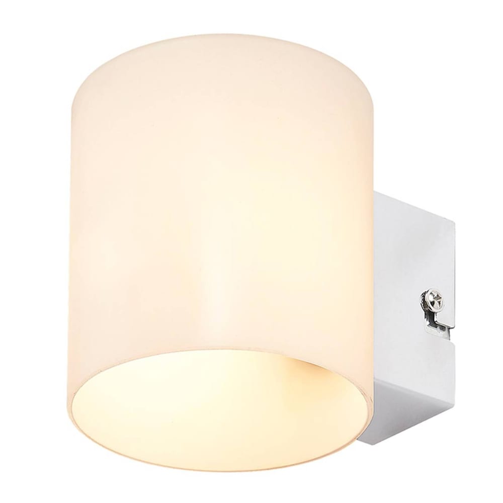 Wandleuchte, Wandlampe Innen aus Glas, weiß - Maisons Du Monde