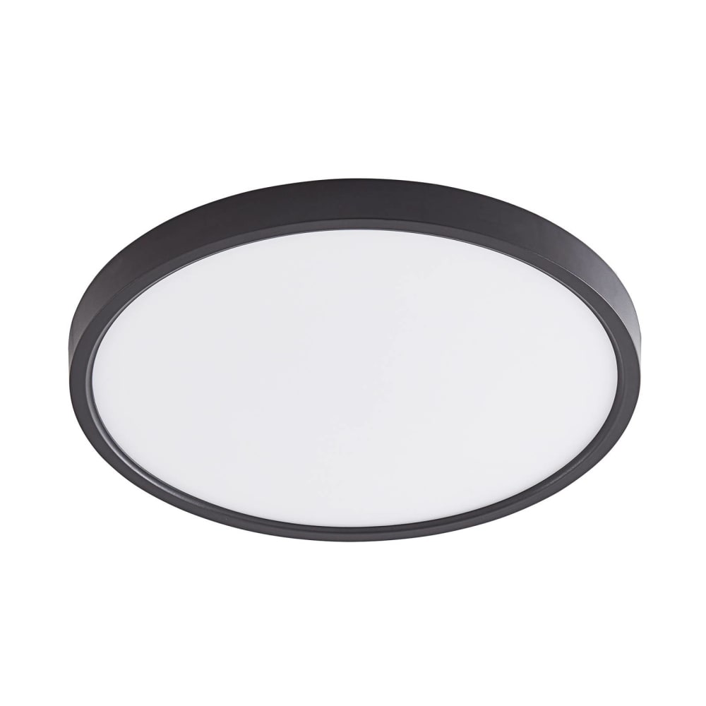 Lindby LED Deckenleuchte aus Kunststoff, schwarz style modern - Pvc - Polyvinlychlorid