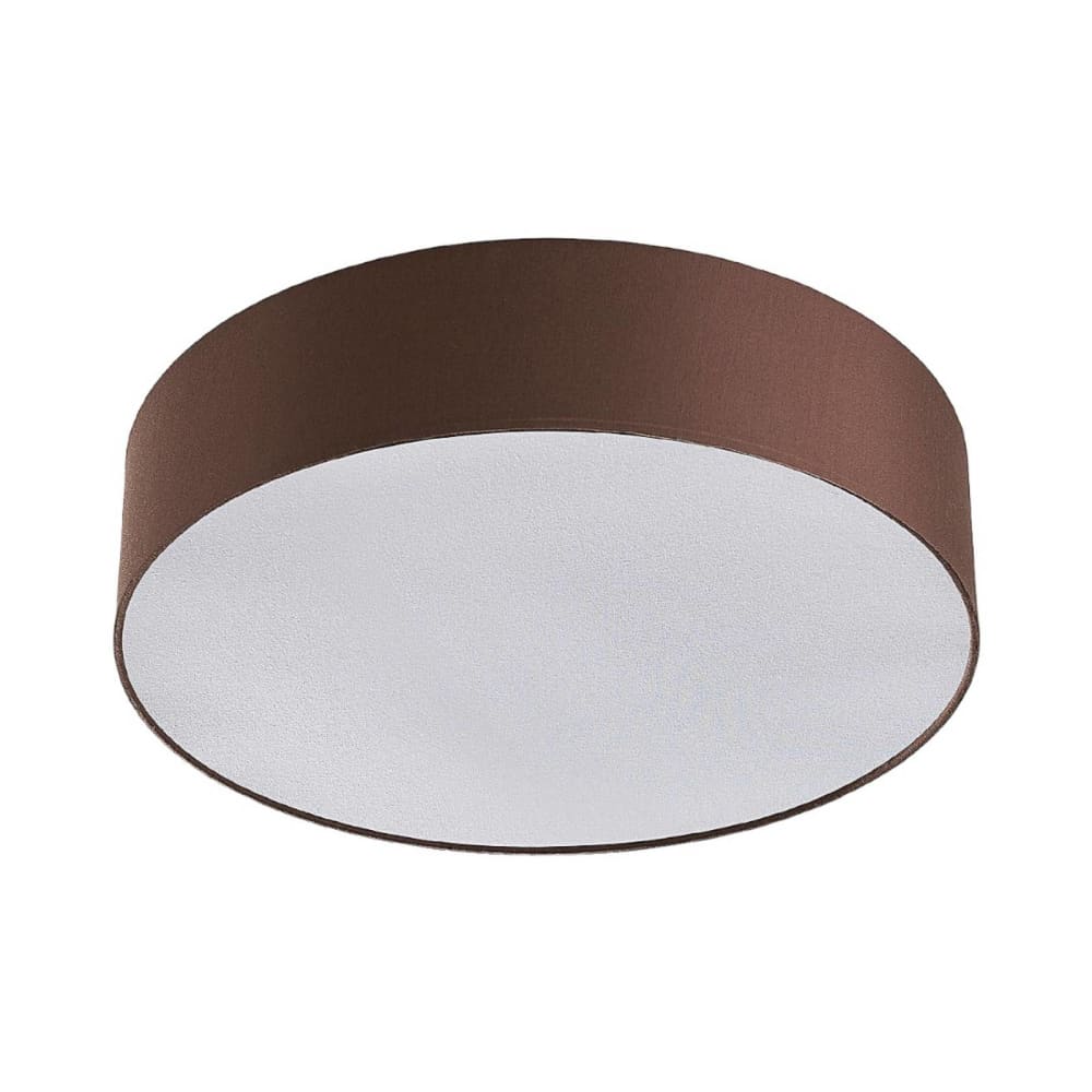 Lindby Deckenlampe aus Textil, braun style modern - Stoff