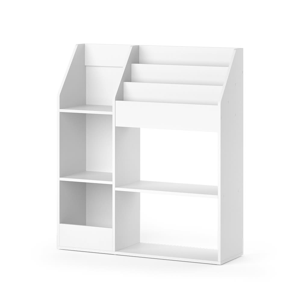 Vicco Kinderregal ohne Faltboxen, Weiß 100.4 x 114.2cm style modern WEISS SPANPLATTE Kinder