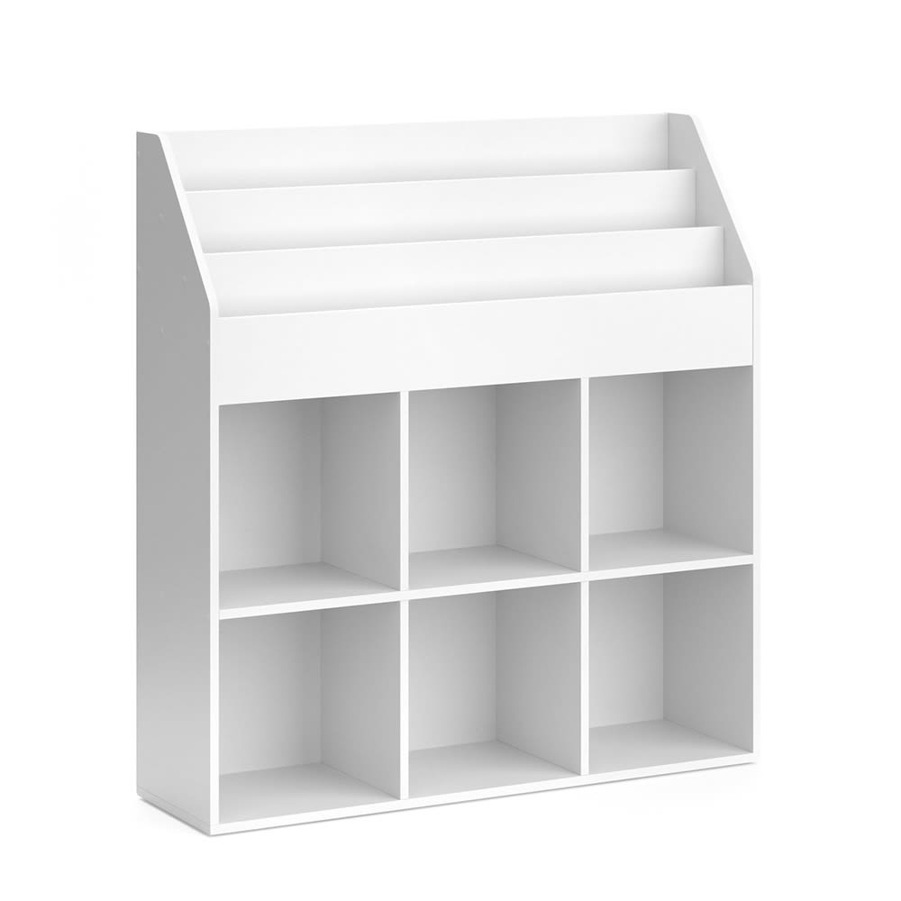 Vicco Kinderregal, Weiß 107.2 x 114.2cm style modern WEISS SPANPLATTE Kinder