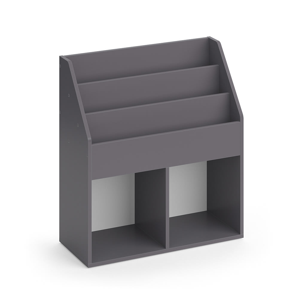 Vicco Bücherregal, Grau 72 x 79cm style modern GRAU SPANPLATTE Kinder