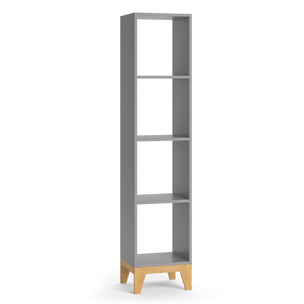 Bibliothèque enfant, Gris 35.2x159.5cm