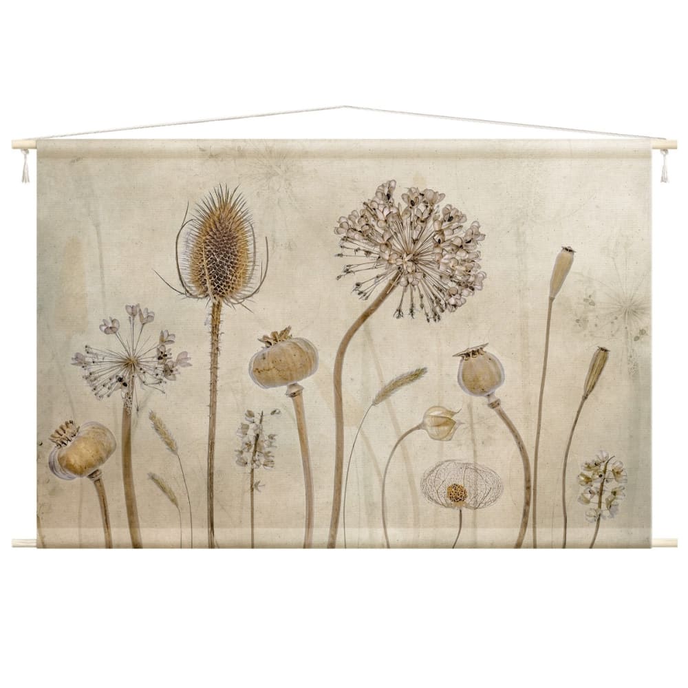 micasia Wandteppich - Growing Old, beige 110 x 73 cm style modern - Baumwolle