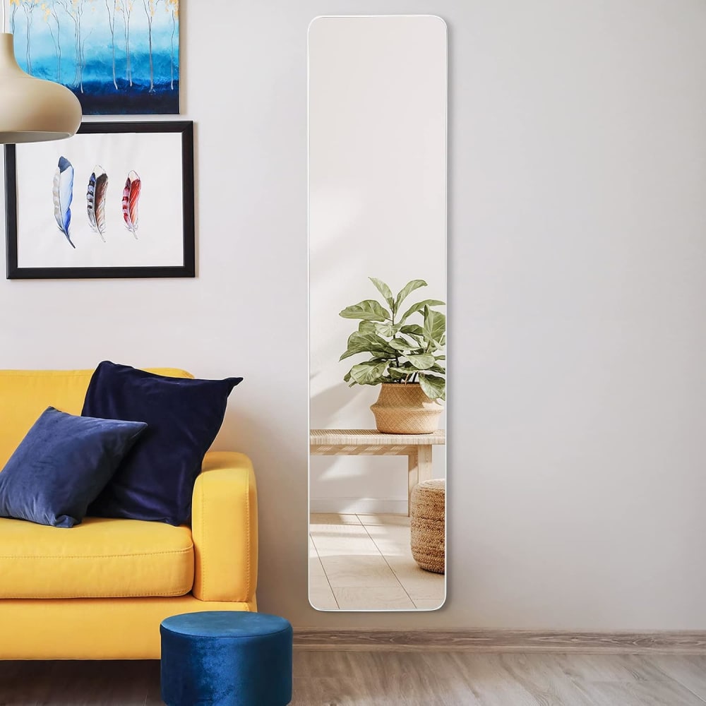 Miroir en hauteur blanc 49.5*37*155cm - Maisons du Monde