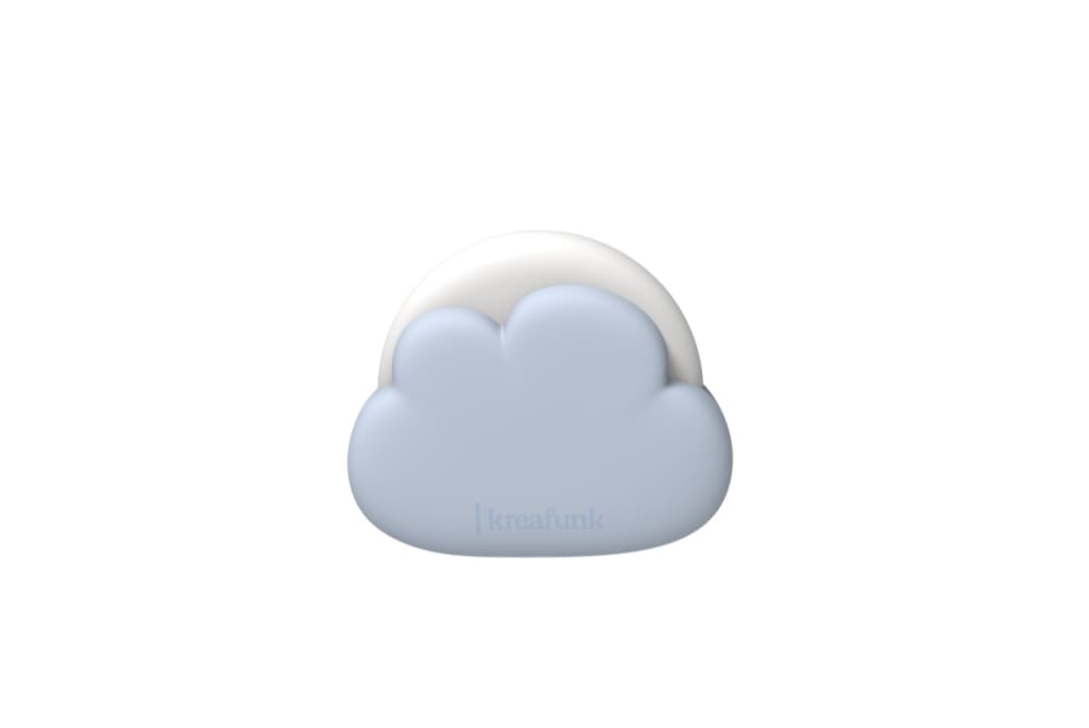 Kreafunk - Veilleuse kids cloudy bleu